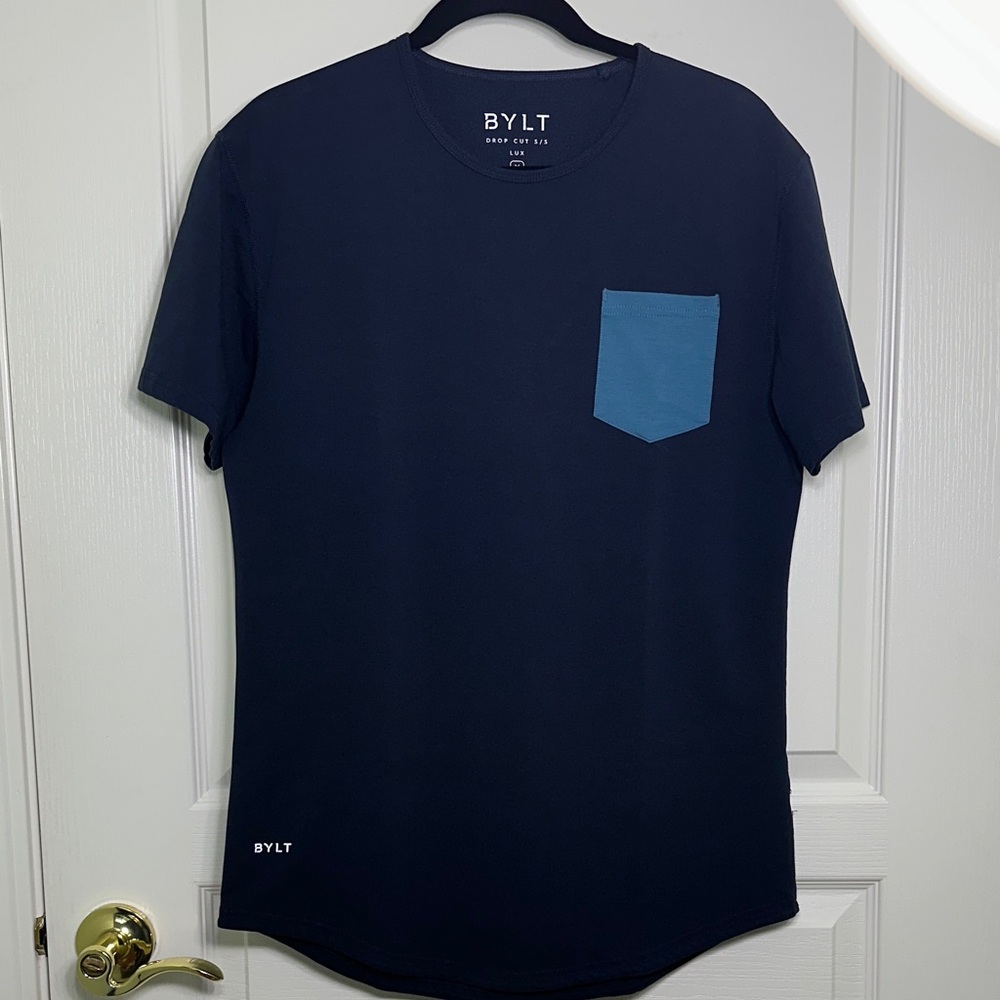 Bylt Drop-Cut: LUX Pocket Navy - Medium